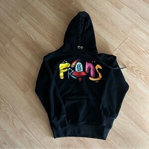 Alien Frens NFT Black Merch Graphic Hoodie Medium